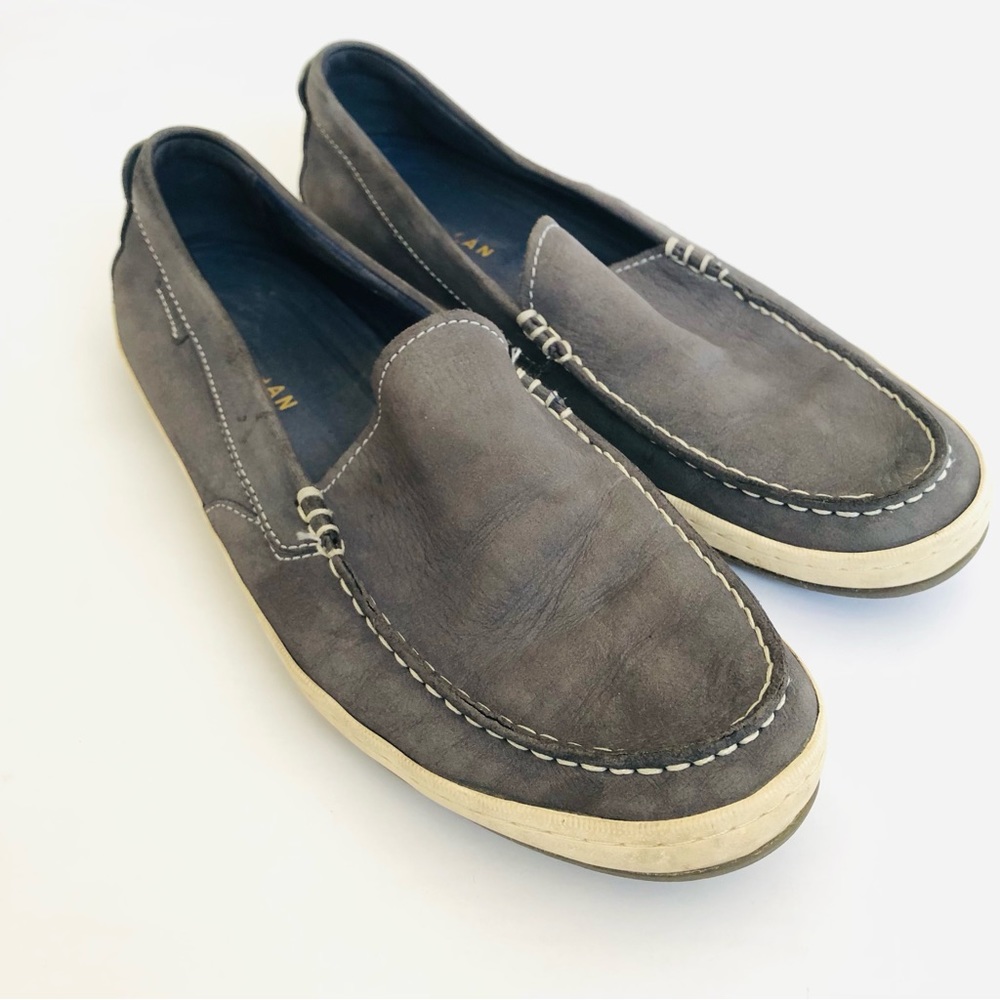 Cole Haan Blue Leather Loafers - Men’s 12